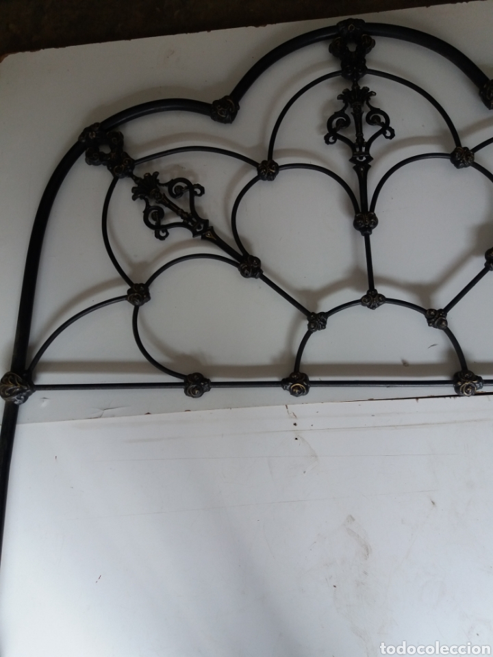 Antig&uuml;edades: Cabezal de Cama de hierro - Foto 10
