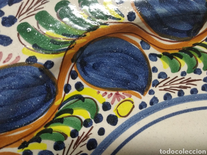 Antig&uuml;edades: Plato ceramica Valencia - Foto 7