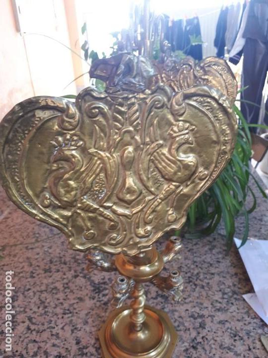 Antig&uuml;edades: antiguo lampara de aceite - Foto 6