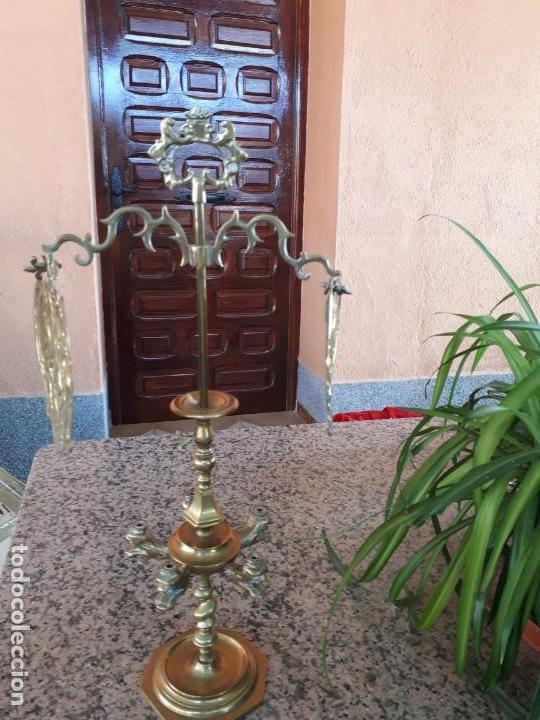 Antig&uuml;edades: antiguo lampara de aceite - Foto 1