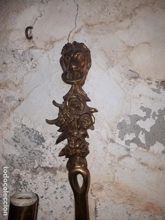 Antig&uuml;edades: antiguo candelabro de pared - Foto 2