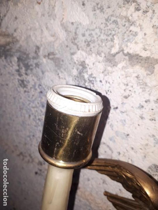 Antig&uuml;edades: antiguo candelabro de pared - Foto 3