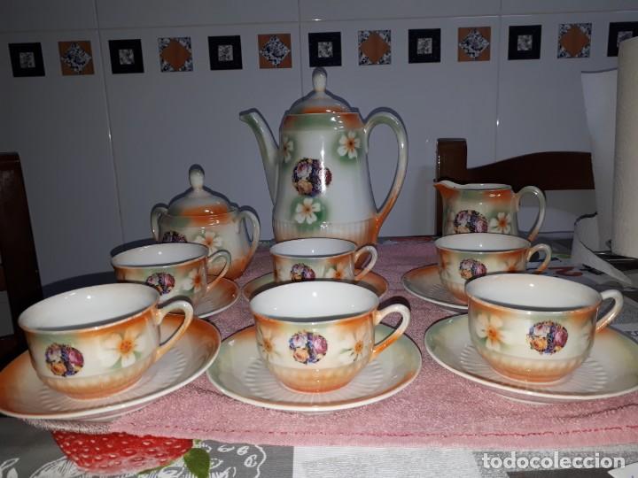 Antig&uuml;edades: antiguo juego de cafe - Foto 1