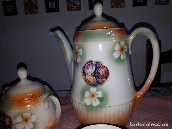 Antig&uuml;edades: antiguo juego de cafe - Foto 4