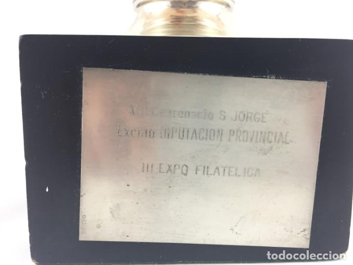 Antig&uuml;edades: TROFEO COPA ART DECO FILATELIA - Foto 4