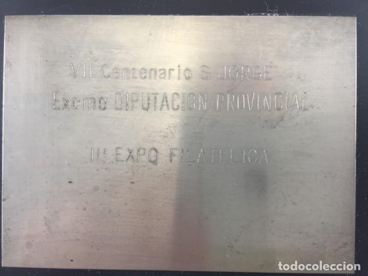 Antig&uuml;edades: TROFEO COPA ART DECO FILATELIA - Foto 5