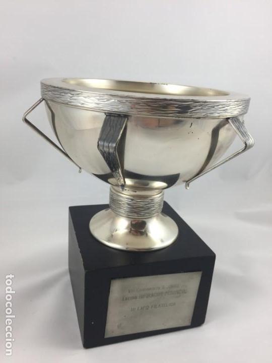 Antig&uuml;edades: TROFEO COPA ART DECO FILATELIA - Foto 6