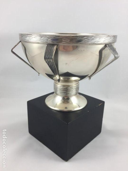 Antig&uuml;edades: TROFEO COPA ART DECO FILATELIA - Foto 9