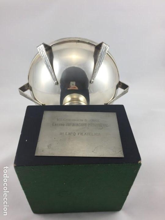 Antig&uuml;edades: TROFEO COPA ART DECO FILATELIA - Foto 12