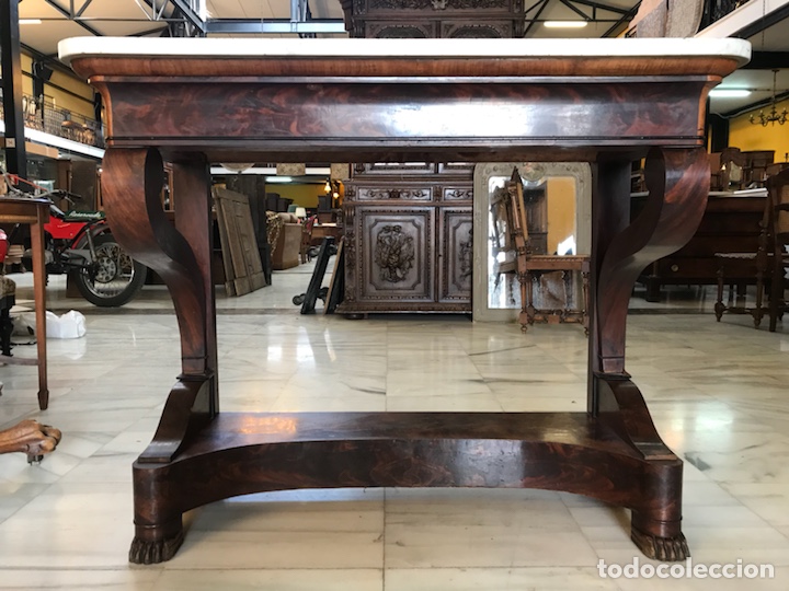 Antig&uuml;edades: Consola Napole&oacute;n. R 6309 - Foto 1