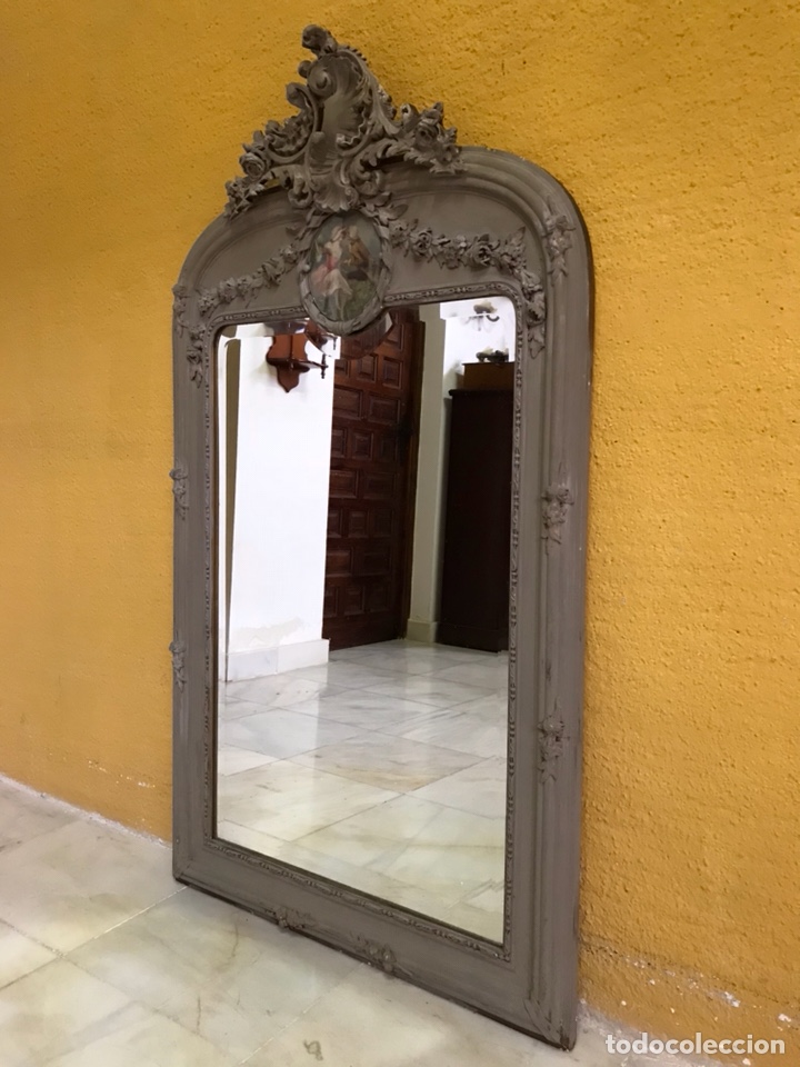 Antig&uuml;edades: Espejo trumeau. R 6311 - Foto 2