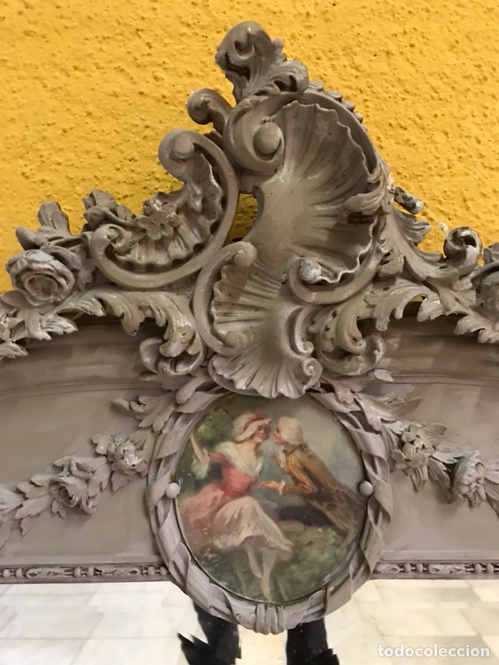 Antig&uuml;edades: Espejo trumeau. R 6311 - Foto 5