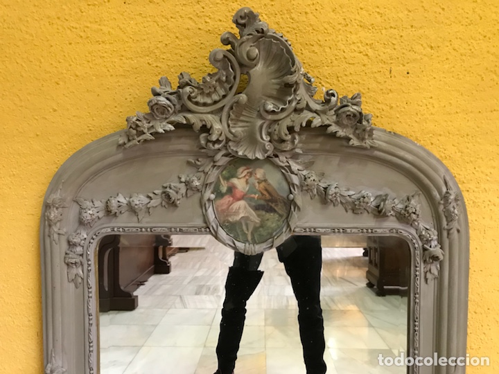 Antig&uuml;edades: Espejo trumeau. R 6311 - Foto 4