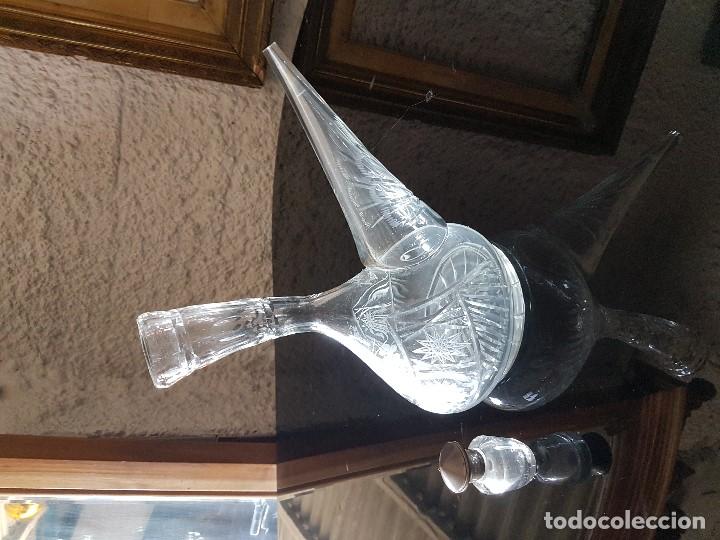 Antig&uuml;edades: Porr&oacute;n de cristal tallado - Foto 4