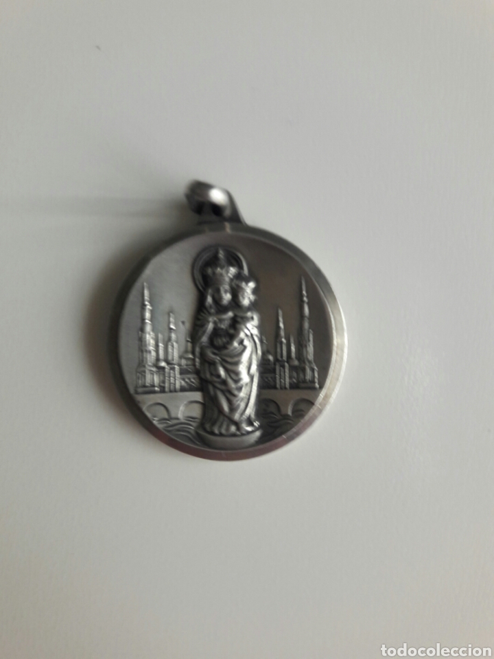 Antig&uuml;edades: Antigua medalla religiosa. - Foto 1