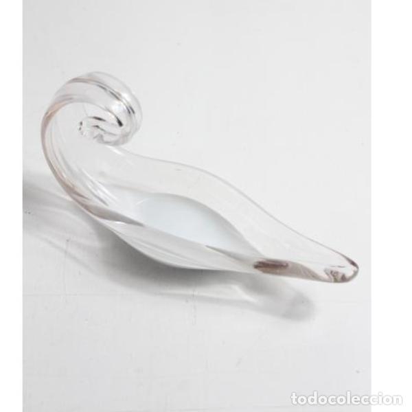 Antig&uuml;edades: Antigua barca de cristal de murano - Foto 2