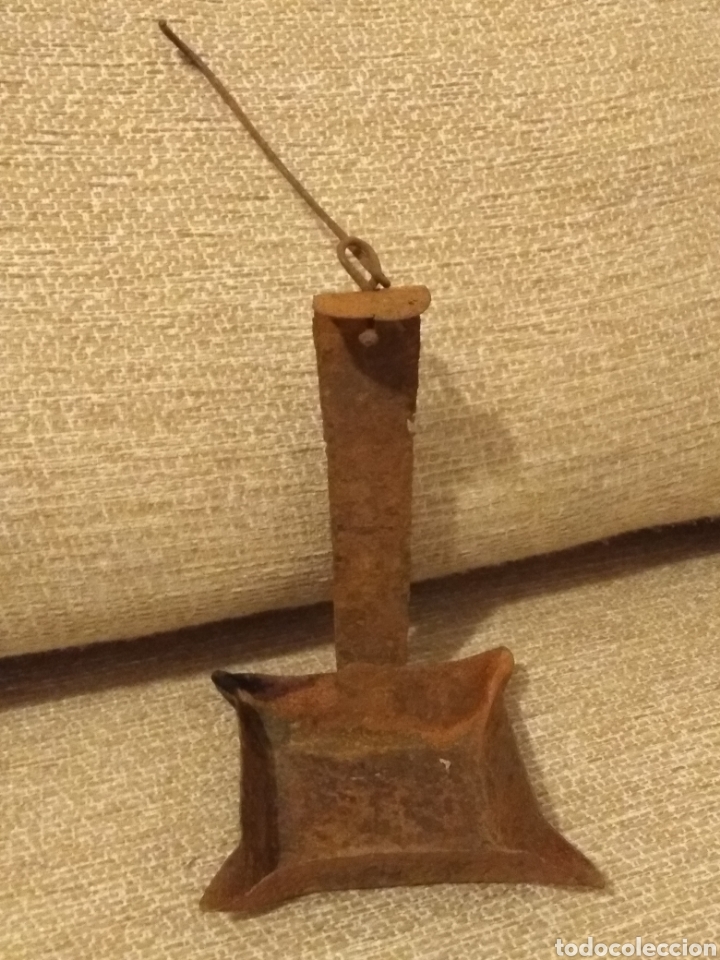 Antig&uuml;edades: Antiguo candil. Muy oxidado. 20 cms - Foto 1