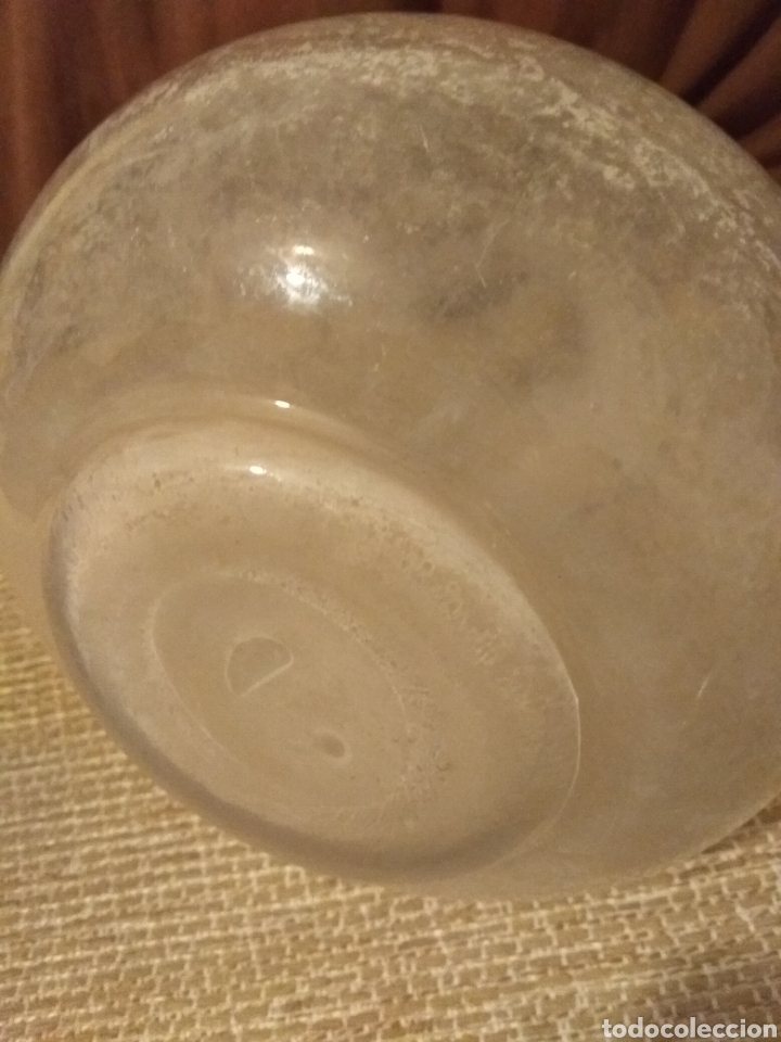 Antig&uuml;edades: Botella de cristal. 25 cms - Foto 4