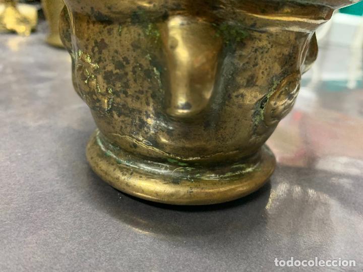 Antig&uuml;edades: ANTIGUO ALMIREZ DE BRONCE. - Foto 3