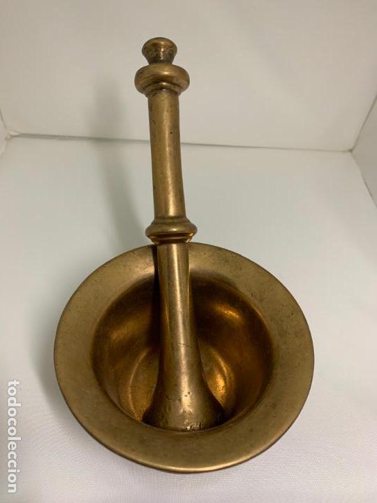 Antig&uuml;edades: ANTIGUO ALMIREZ DE BRONCE. - Foto 4