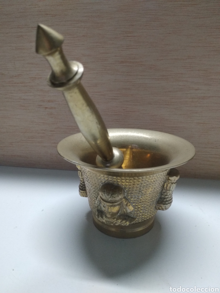 Antig&uuml;edades: Almirez o mortero bronce - Foto 2