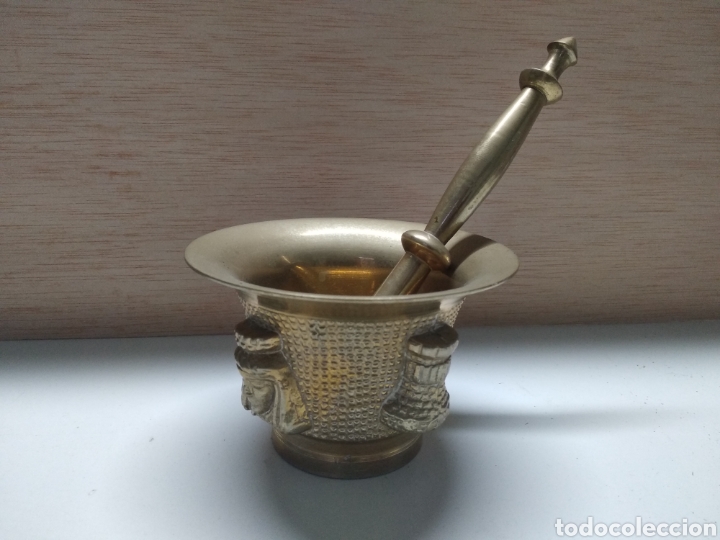 Antig&uuml;edades: Almirez o mortero bronce - Foto 3