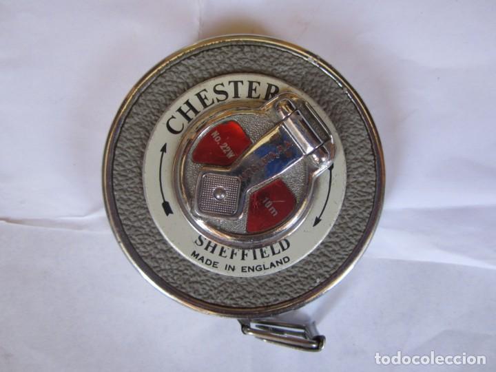 Antiquit&eacute;s: CINTA METRICA CHESTERMAN SHEFFIELD PROFESIONAL