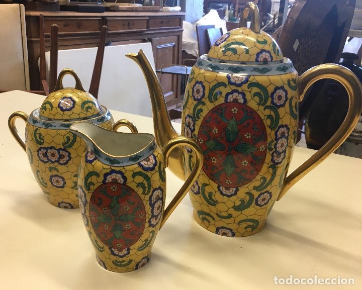 Antig&uuml;edades: Juego de caf&eacute; de Limoges - Foto 1