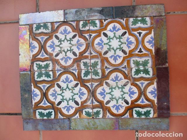 Antig&uuml;edades: Composicion de azulejos (Triana) - Foto 1