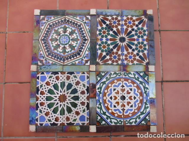 Antig&uuml;edades: Composicion de azulejos (Triana) - Foto 1
