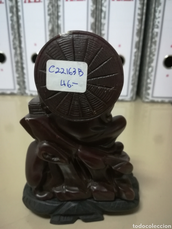 Antig&uuml;edades: FIGURITA PERSONAJE ORIENTAL - Foto 2