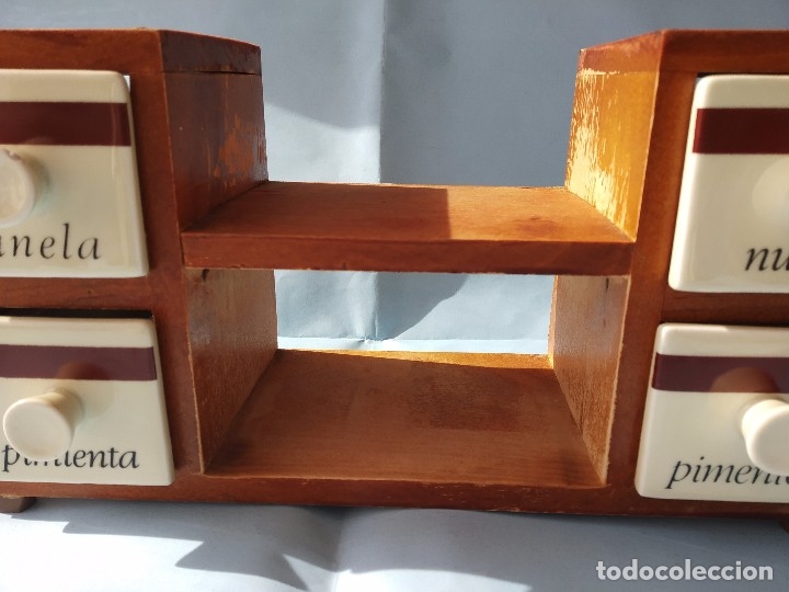 Antig&uuml;edades: ESPECIERO - MUEBLE ESPECIAS - Foto 5