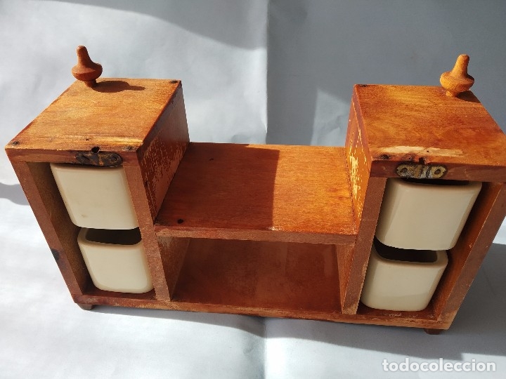 Antig&uuml;edades: ESPECIERO - MUEBLE ESPECIAS - Foto 7