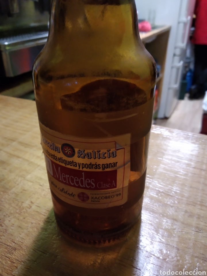 Antig&uuml;edades: ESTRELLA GALICIA. BOTELLA - Foto 2