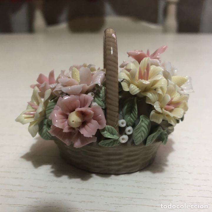 Antig&uuml;edades: REF: 01001294 &ldquo;CESTA DE FLORES N&ordm; 4A&rdquo; LLADR&Oacute; - Foto 12