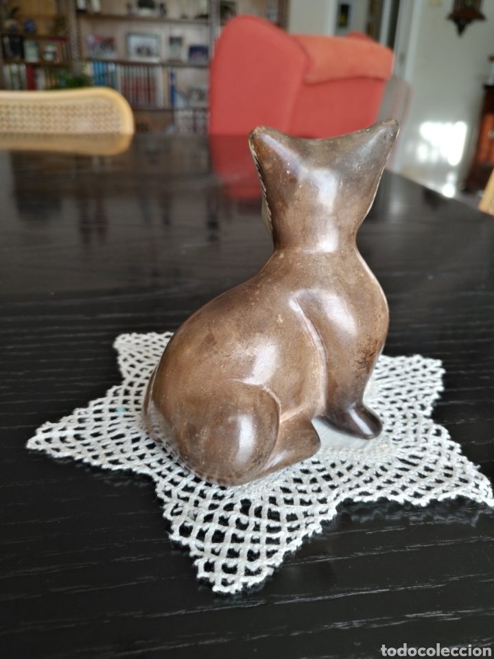 Antig&uuml;edades: FIGURA MAPACHE PORCELANA - Foto 3