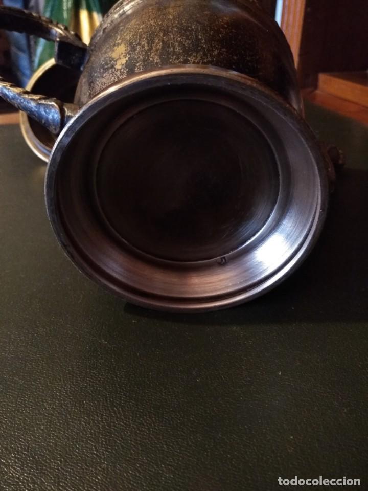 Antig&uuml;edades: Cafetera-Tetera en metal - Foto 7