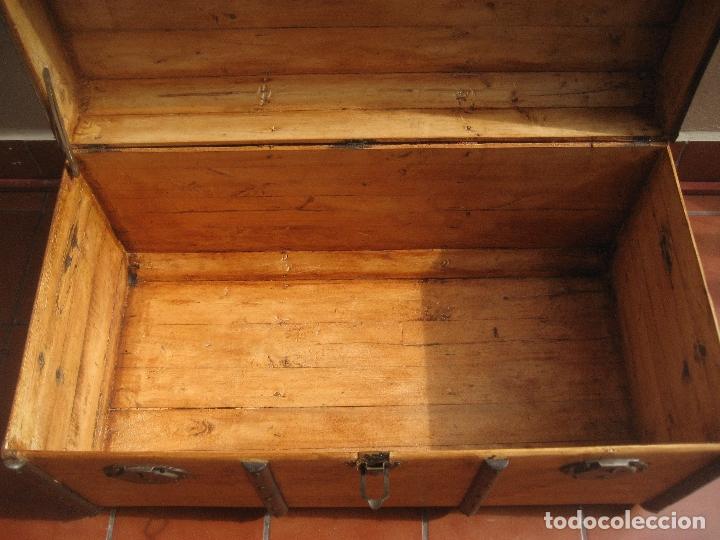 Antig&uuml;edades: Baul Antiguo restaurado. Tronc, Trunk - Foto 5
