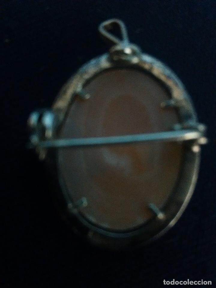 Antig&uuml;edades: BROCHE CAMAFEO COLGANTE - Foto 5