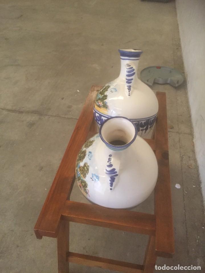 Antig&uuml;edades: C&Aacute;NTAROS CON SOPORTE DE MADERA - Foto 5