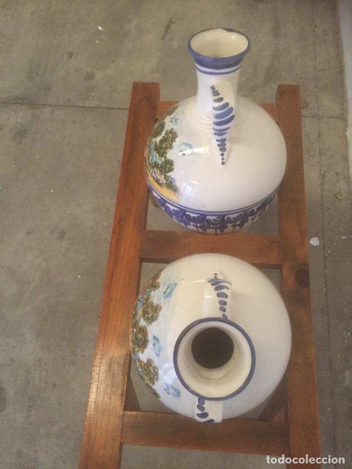 Antig&uuml;edades: C&Aacute;NTAROS CON SOPORTE DE MADERA - Foto 6