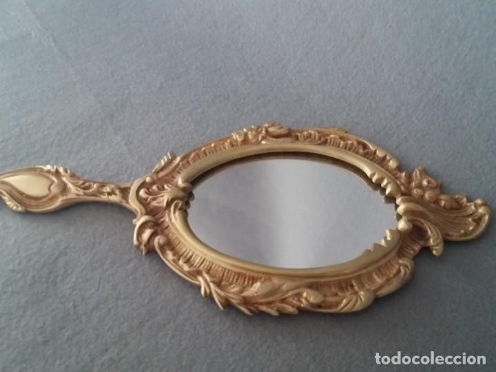 Antig&uuml;edades: ESPEJO DE MANO DE BRONCE - Foto 3