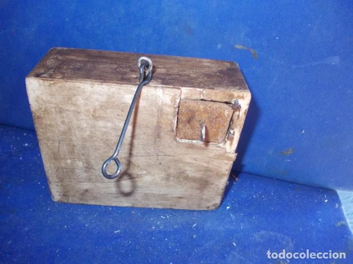 Antig&uuml;edades: jaula de madera decoracion - Foto 3