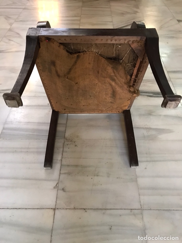 Antig&uuml;edades: Sill&oacute;n para restaurar. R 6333 - Foto 5
