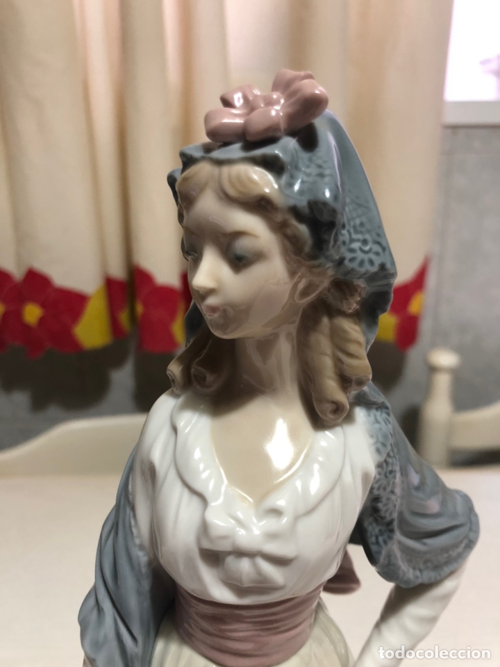 Antig&uuml;edades: REF: 01005125 &ldquo;DAMA GOYESCA&rdquo; LLADR&Oacute; - Foto 13
