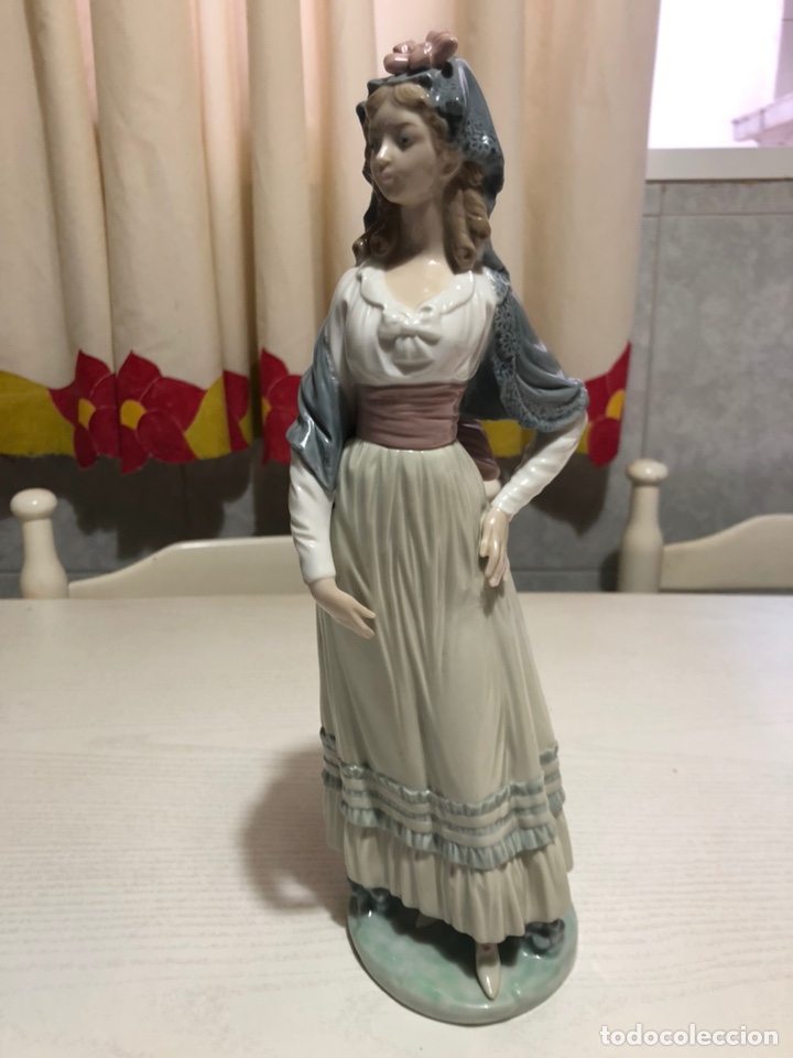 Antig&uuml;edades: REF: 01005125 &ldquo;DAMA GOYESCA&rdquo; LLADR&Oacute; - Foto 12
