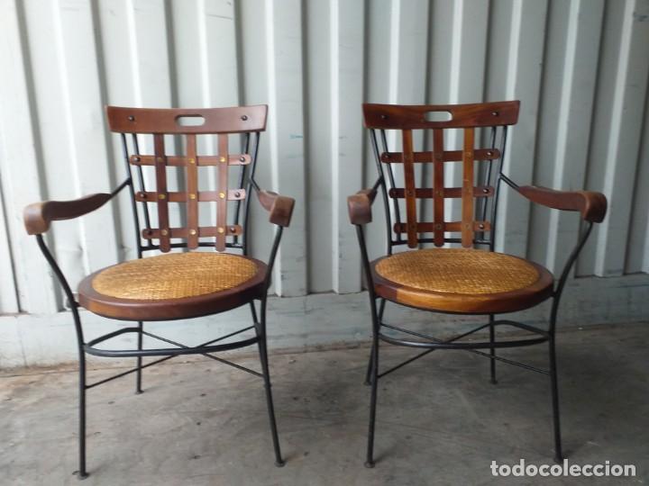 Antig&uuml;edades: PAREJA DE SILLAS - Foto 2
