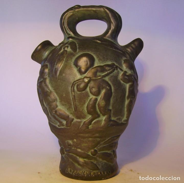Antig&uuml;edades: BOTIJO  DE  TERRISSA  CATALANA DE QUART  XX - Foto 12