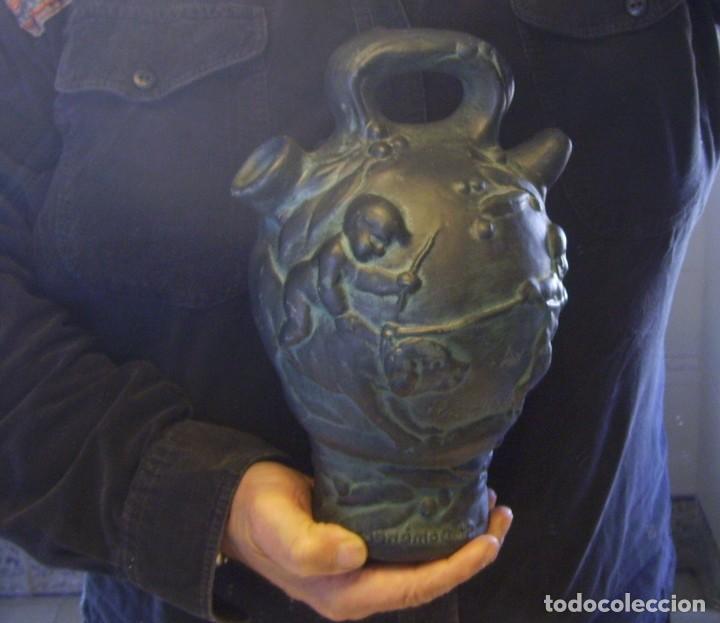 Antig&uuml;edades: BOTIJO  DE  TERRISSA  CATALANA DE QUART  XX - Foto 20