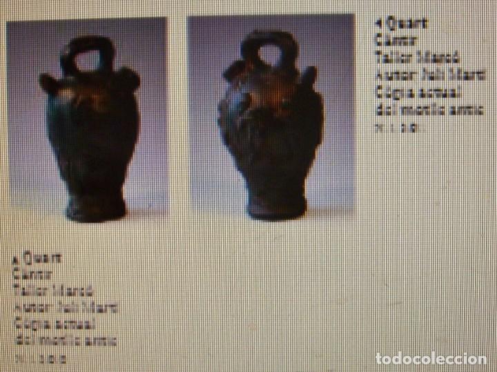Antig&uuml;edades: BOTIJO  DE  TERRISSA  CATALANA DE QUART  XX - Foto 22